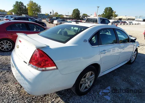 2013 Chevrolet Impala Lt из США, поврежденный, VIN 2G1WG5E3XD1158516